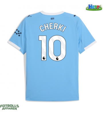 Manchester City Rayan Cherki #10 Hemmatröja 2025-26 Kortärmad
